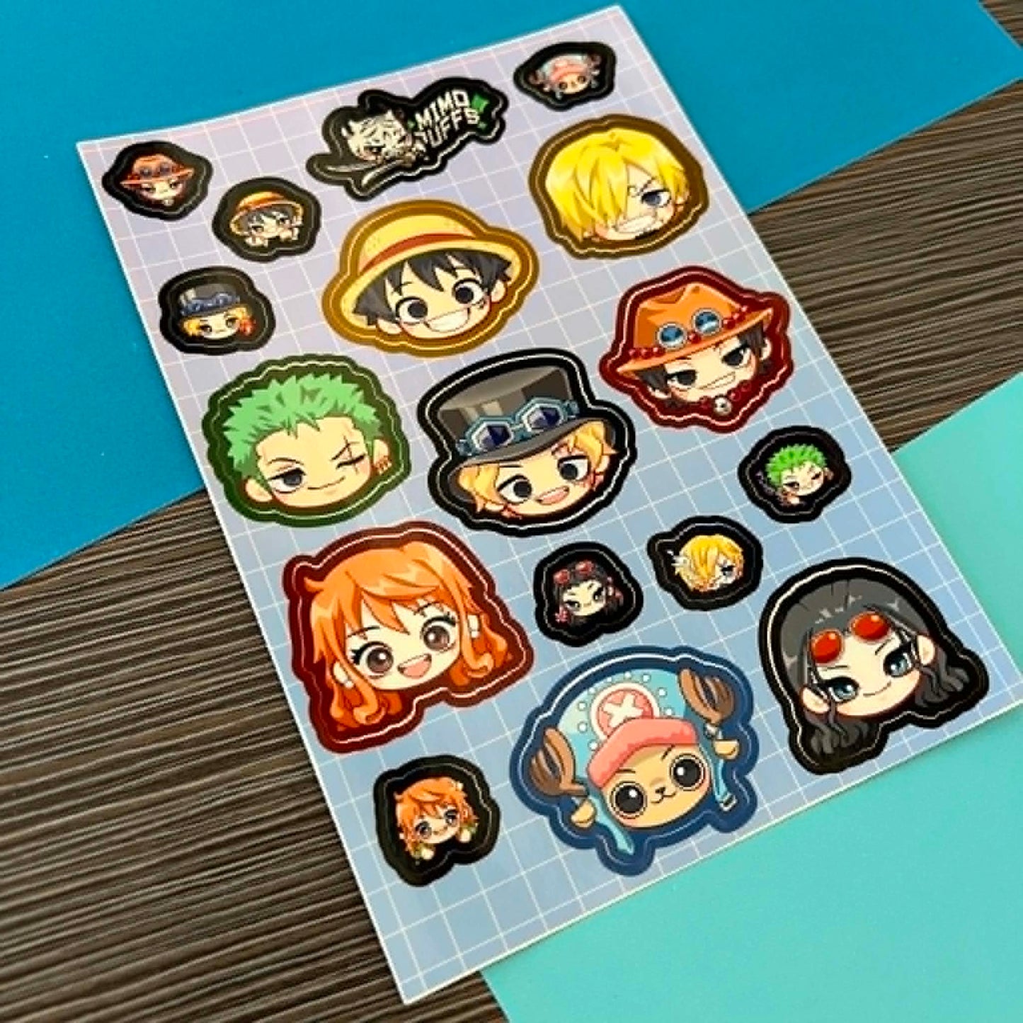 O P Sticker Sheet
