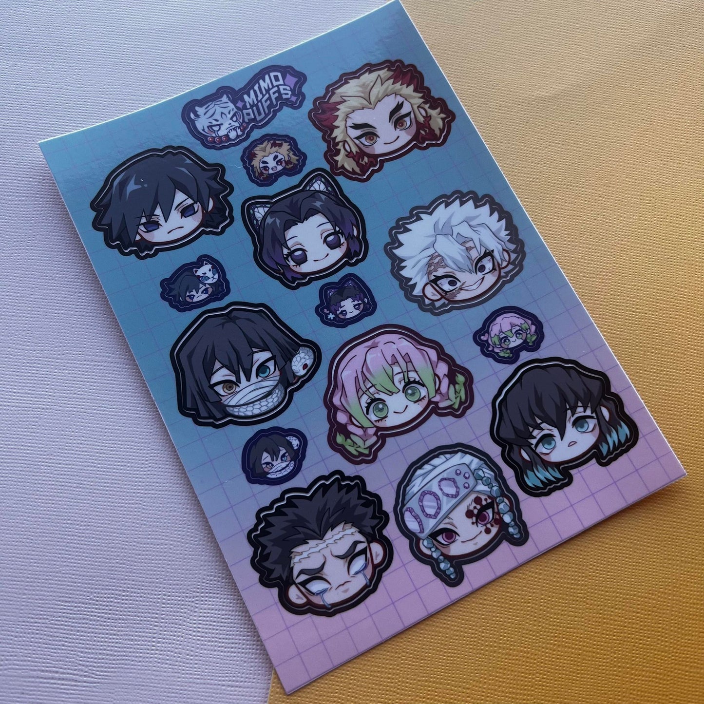 DS Sticker Sheets
