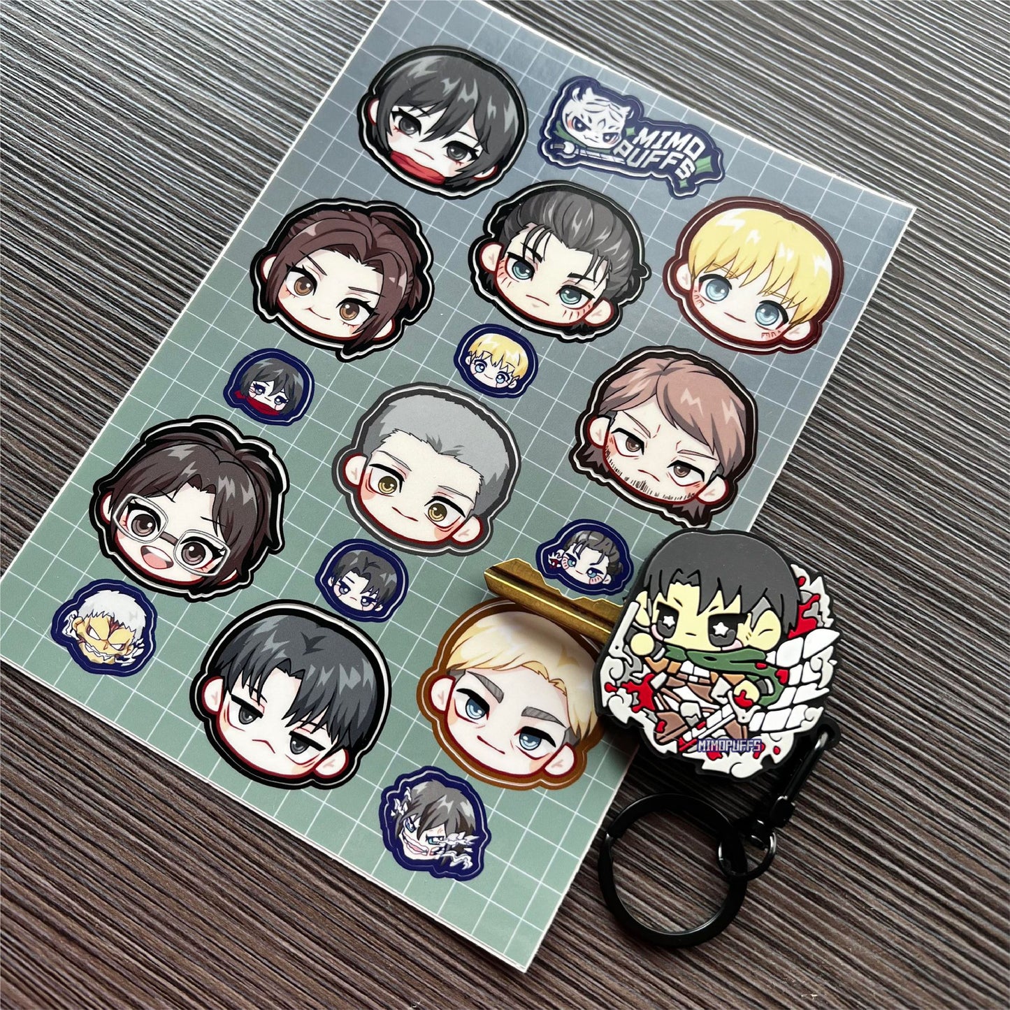 Humanity Strongest Cleaner Key Cover