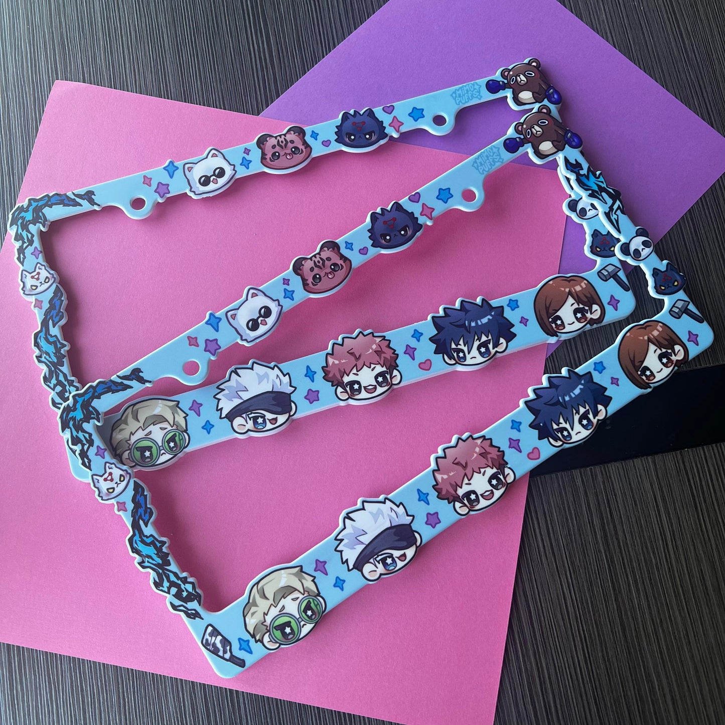 J J K License Plate Frame