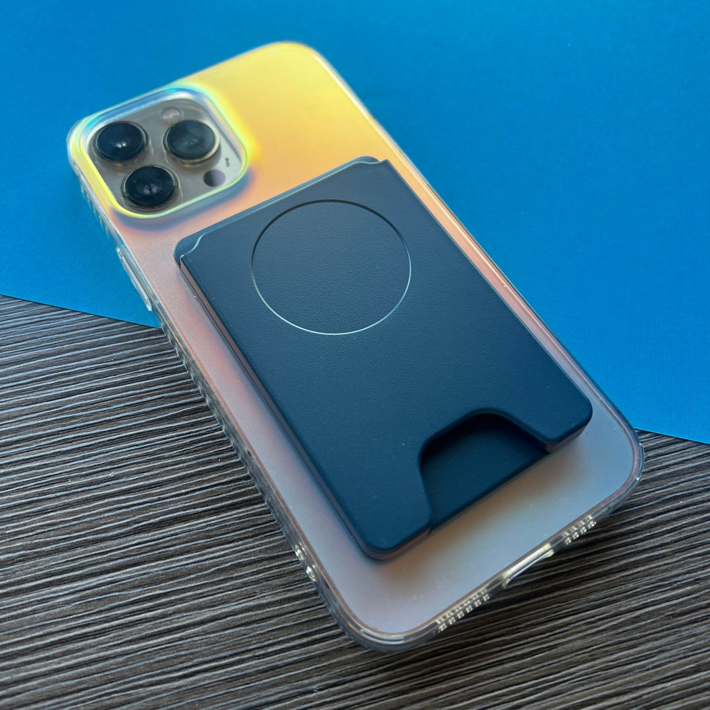 Magnetic Safe Wallet Phone Grip Attachment