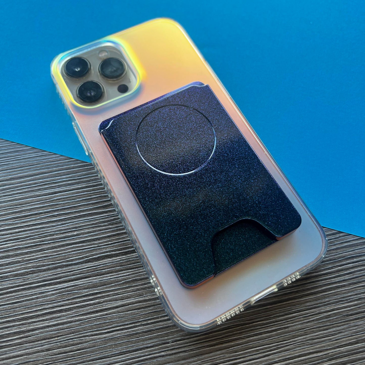 Magnetic Safe Wallet Phone Grip Attachment