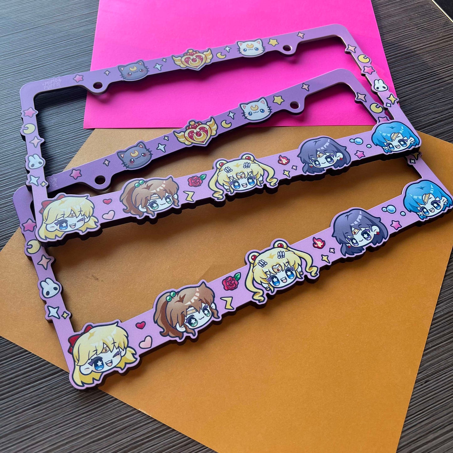 Moon Scouts License Plate Frame