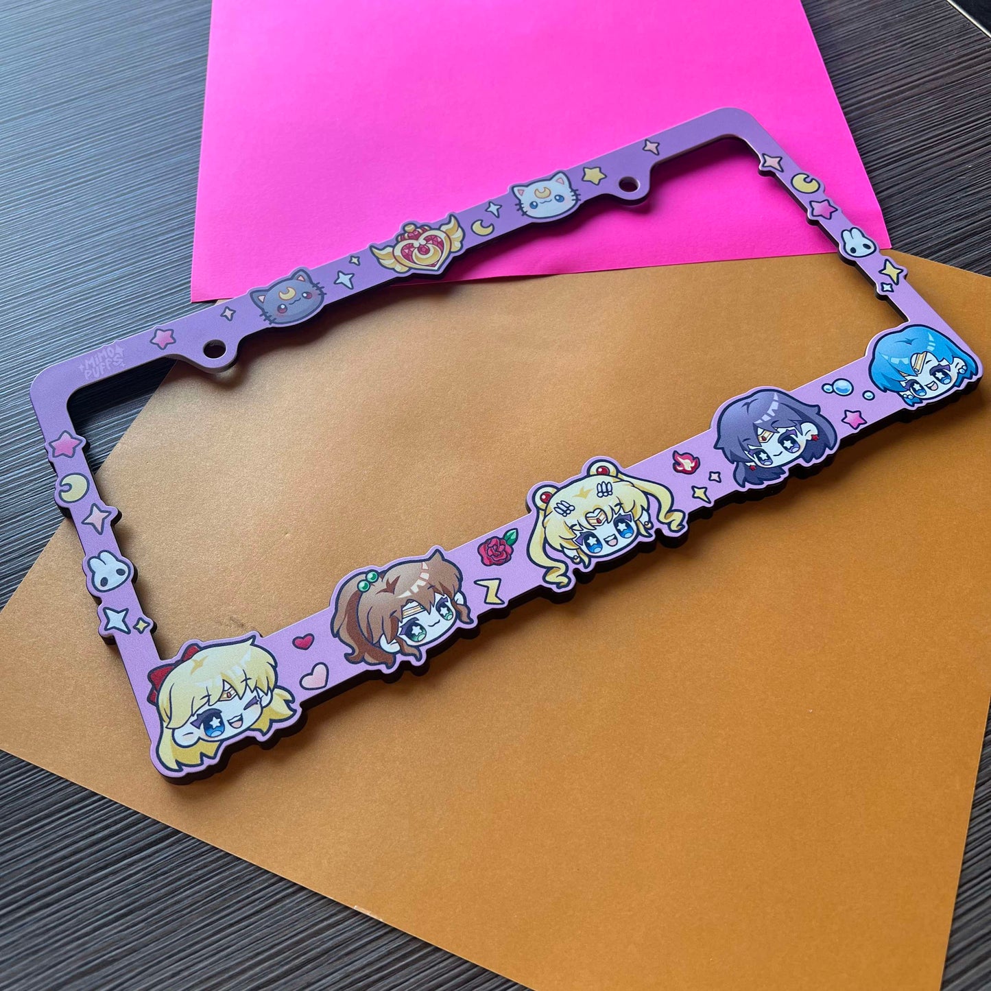 Moon Scouts License Plate Frame