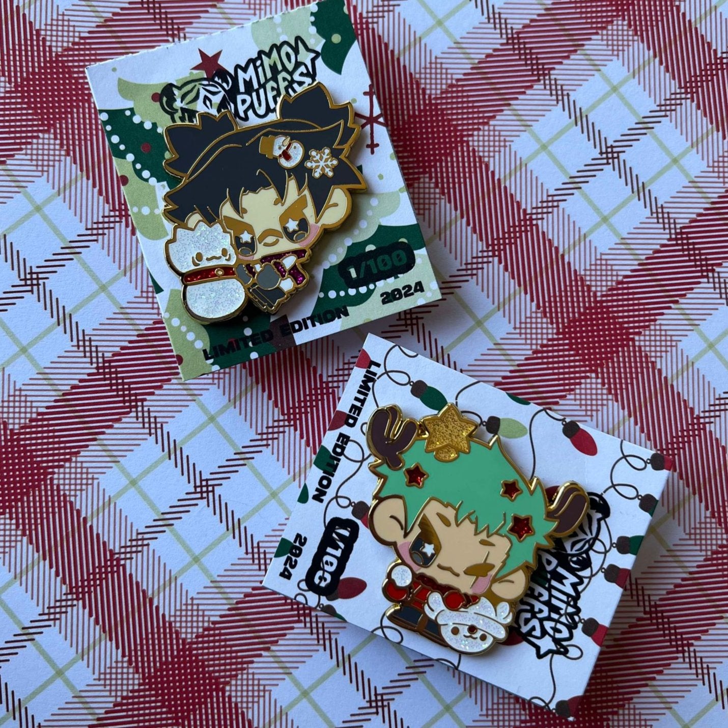 LTD Holiday Enamel Pins