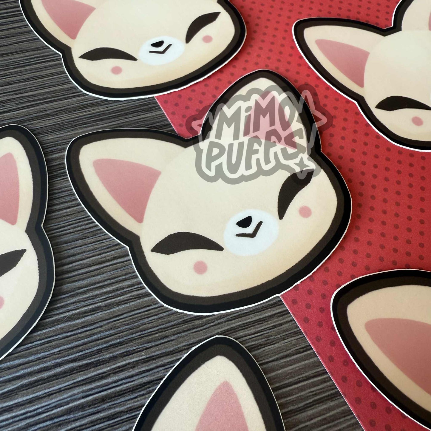 Sk Zoo 3" Head Stickers