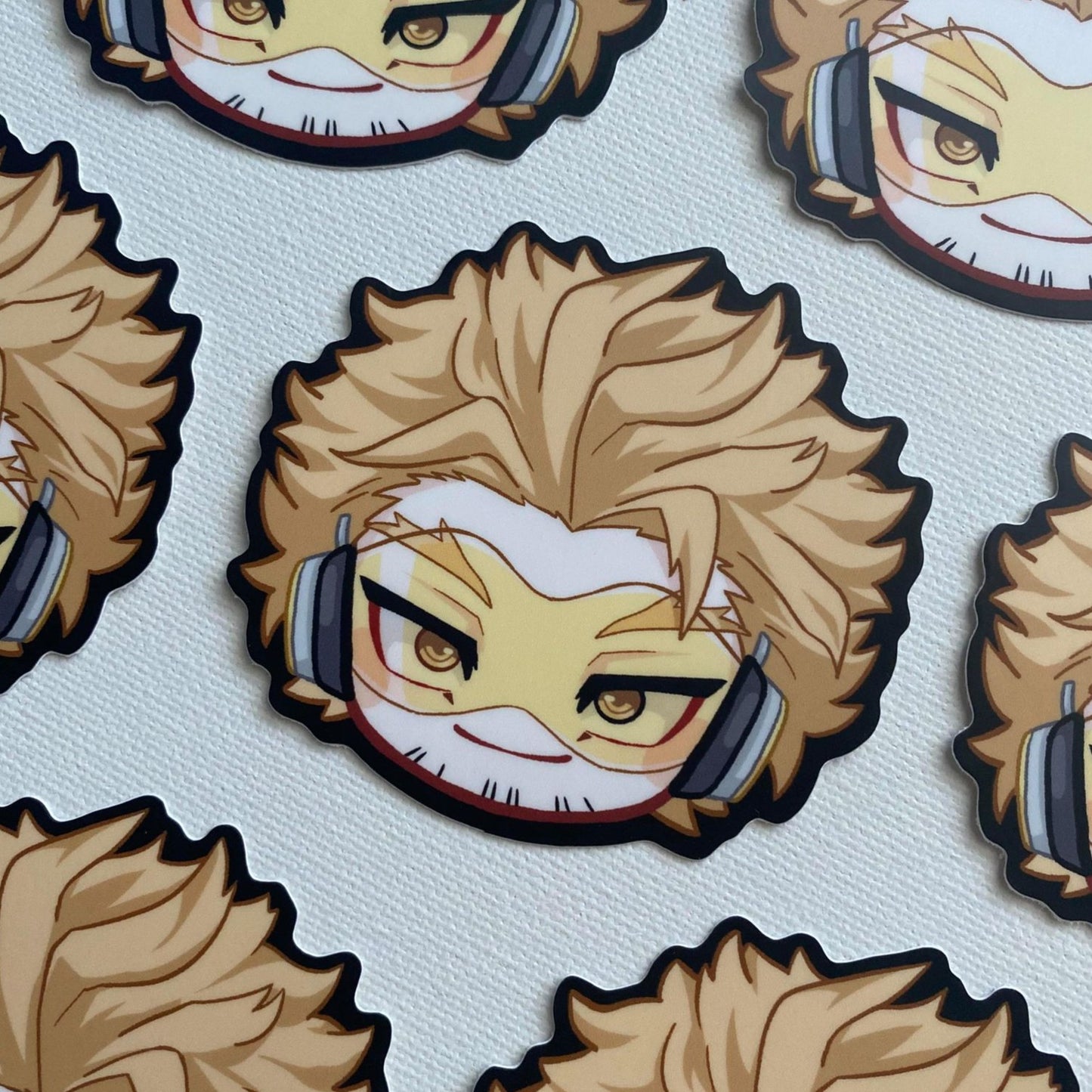 Hero 3" Head Stickers