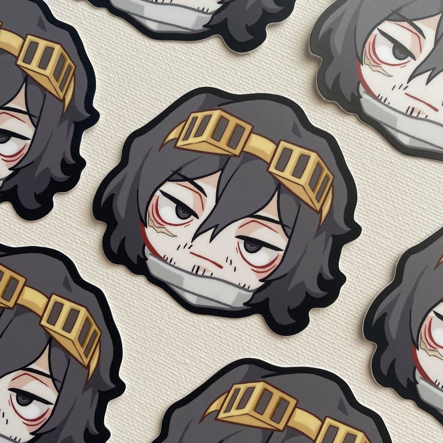 Hero 3" Head Stickers