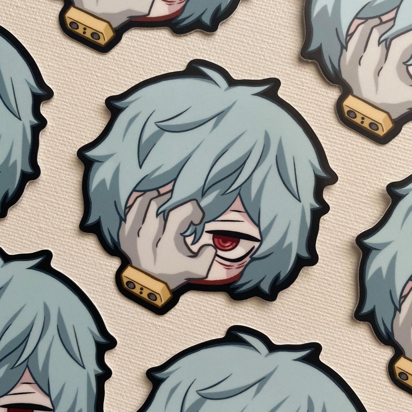 Hero 3" Head Stickers