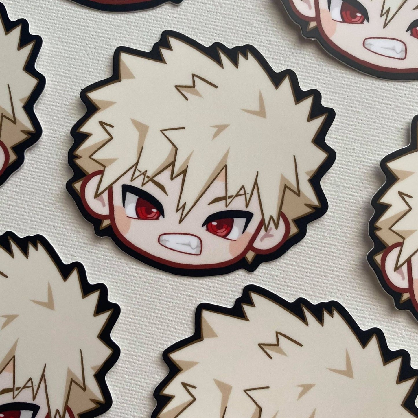Hero 3" Head Stickers