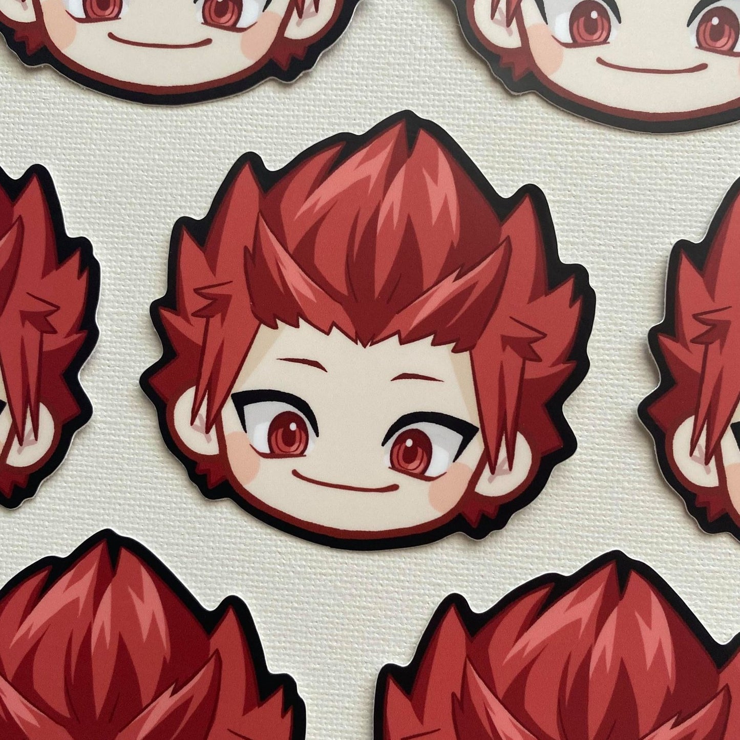 Hero 3" Head Stickers