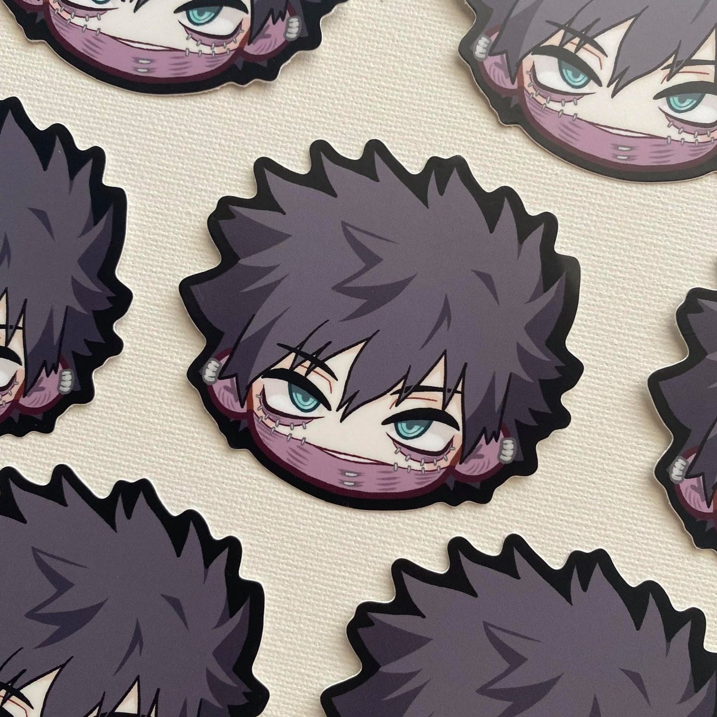 Hero 3" Head Stickers