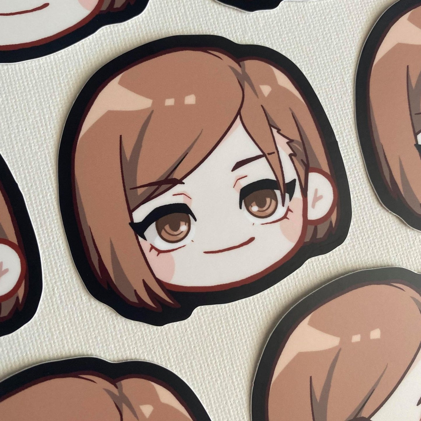 J J K 3" Head Stickers