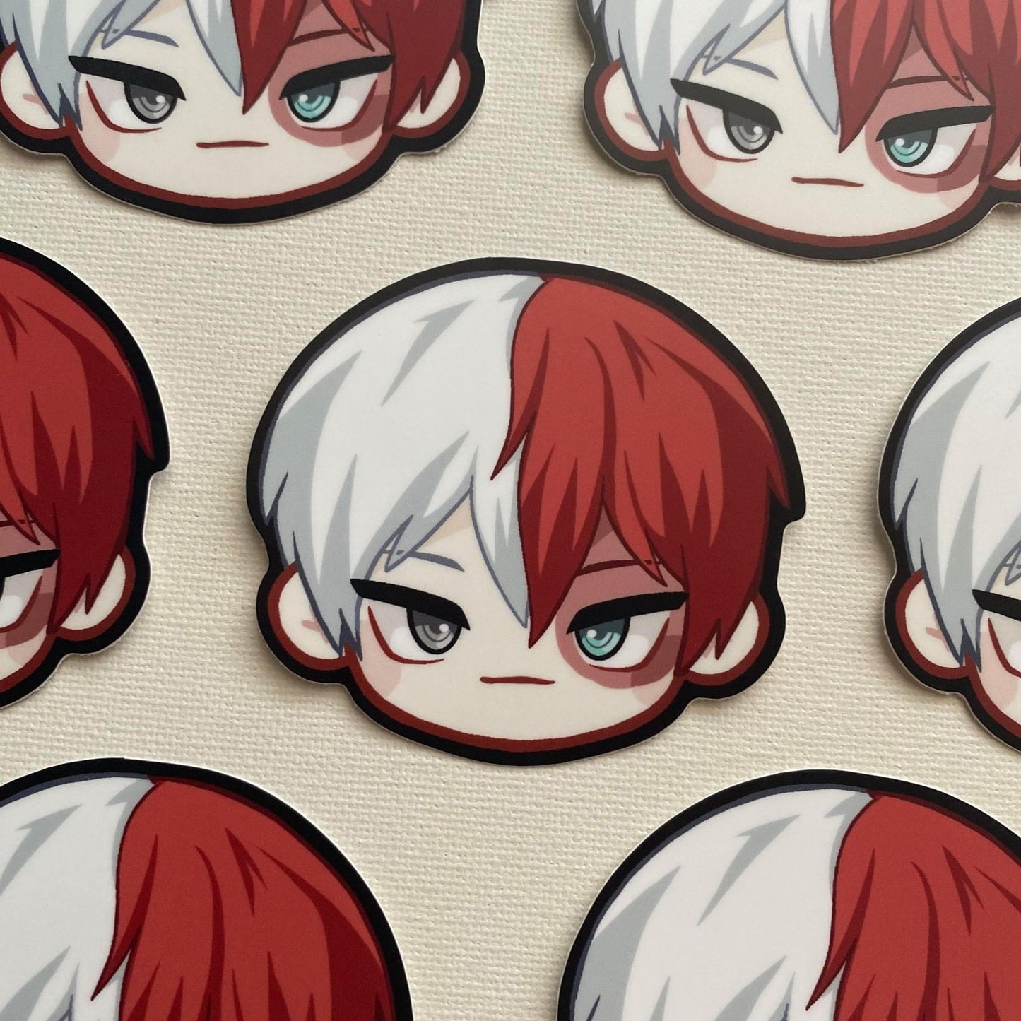Hero 3" Head Stickers