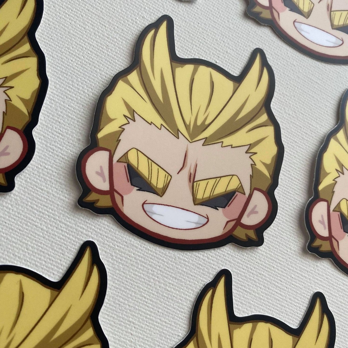 Hero 3" Head Stickers