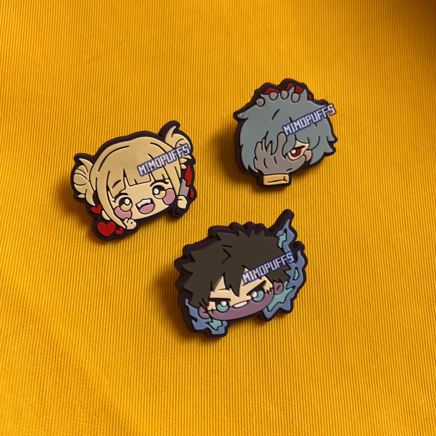My Hero Rubber Pins