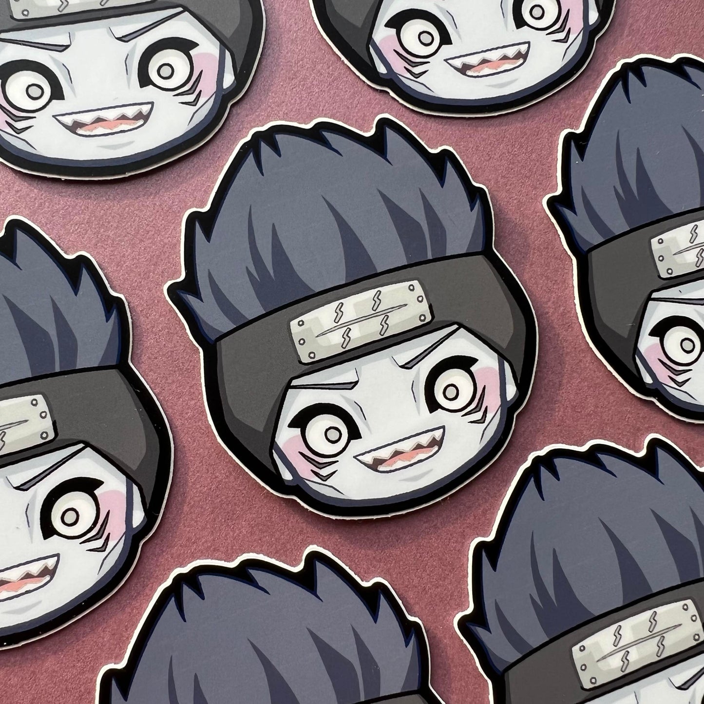 Ninja 3" Head Stickers