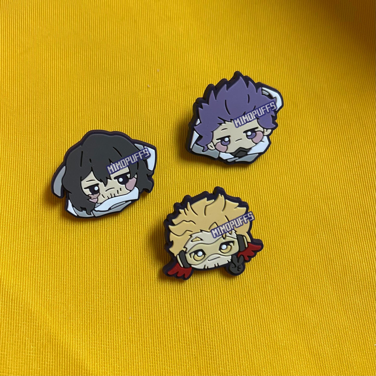 My Hero Rubber Pins