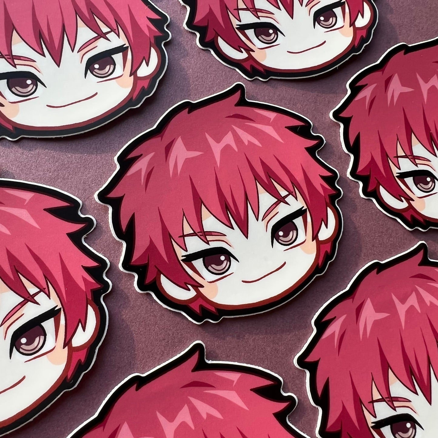 Ninja 3" Head Stickers
