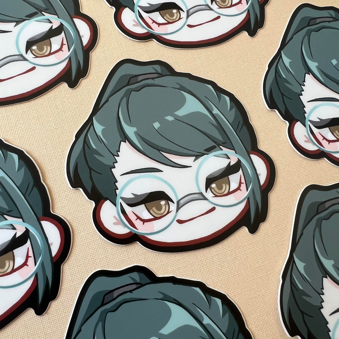 J J K Zero 3" Head Stickers