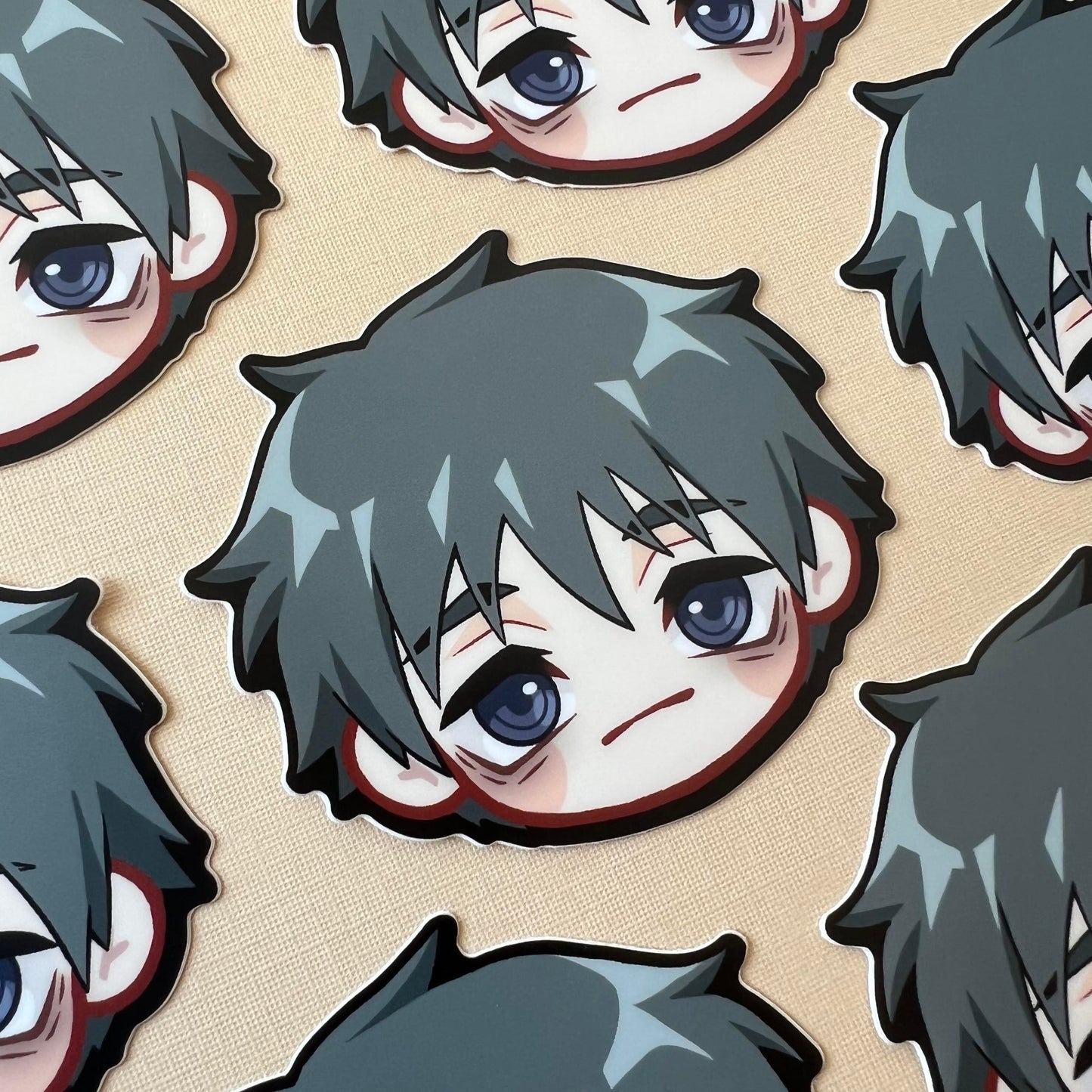 J J K Zero 3" Head Stickers