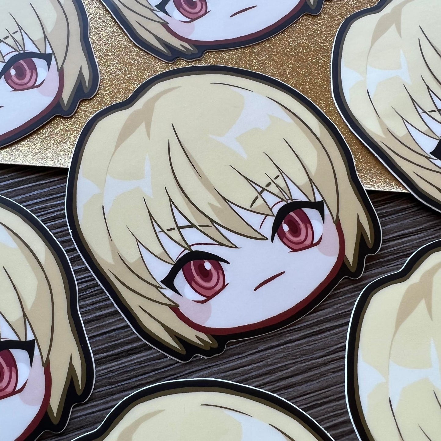 H x H 3" Head Stickers