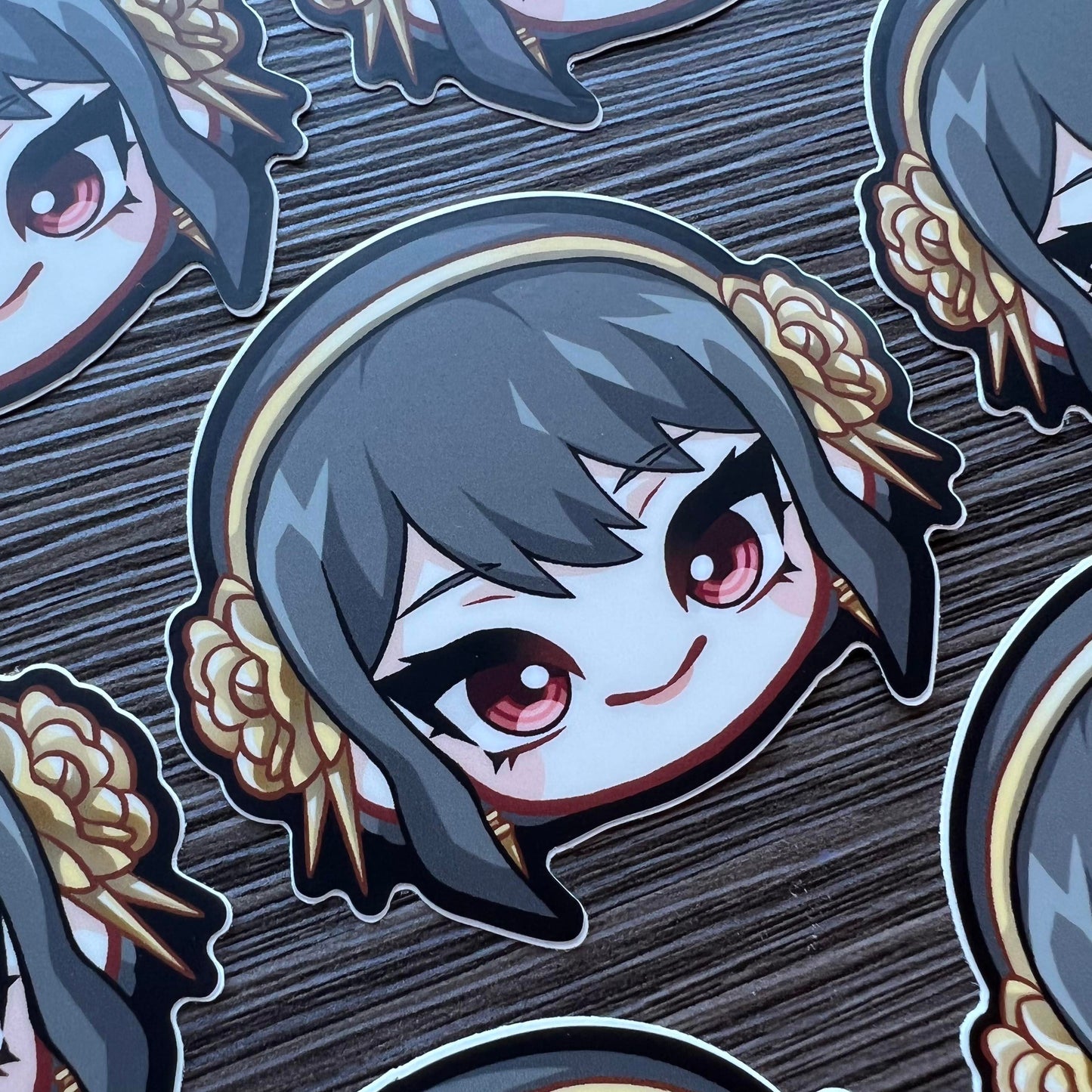 S x F 3" Head Stickers