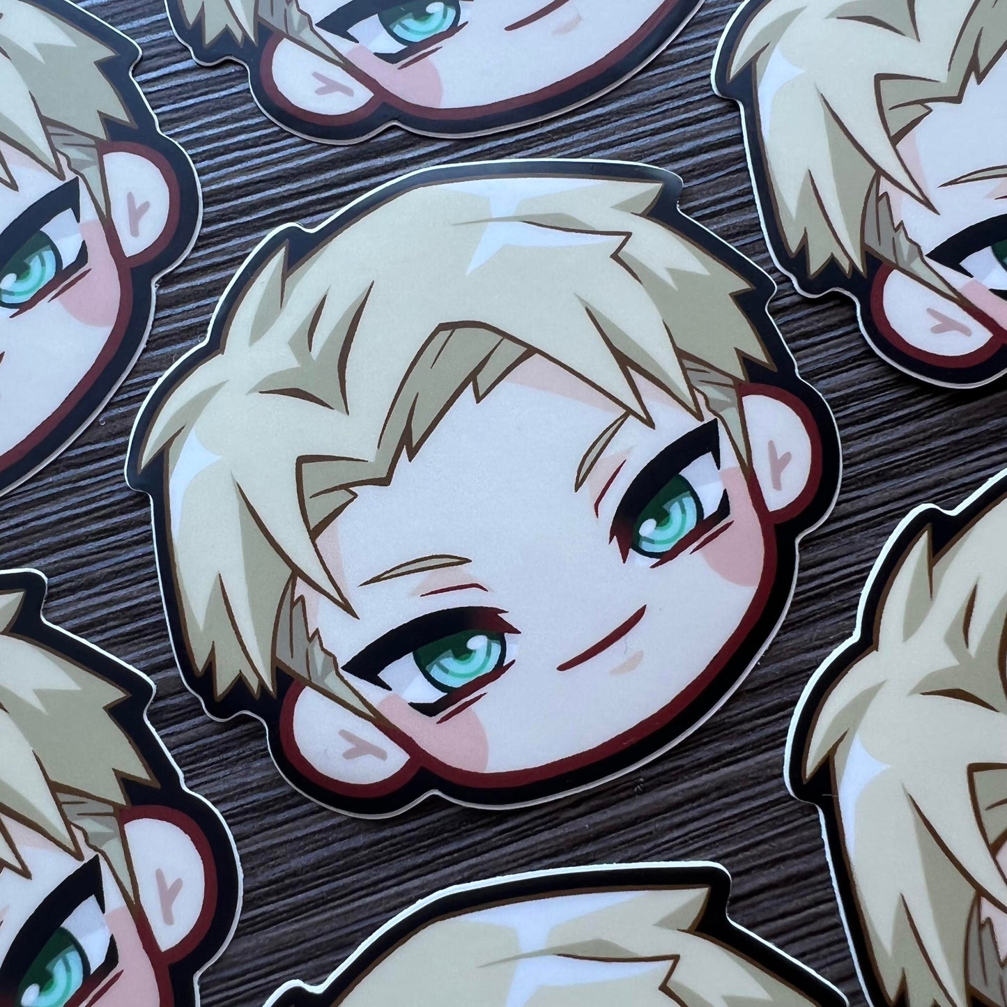 S x F 3" Head Stickers