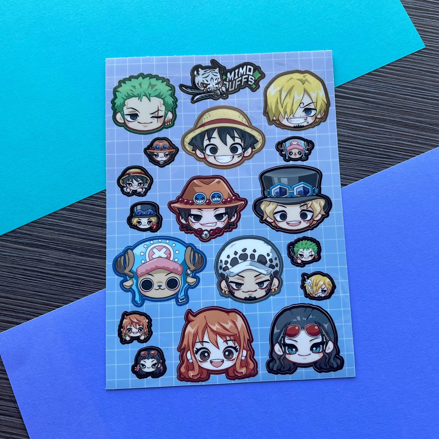 O P Sticker Sheet