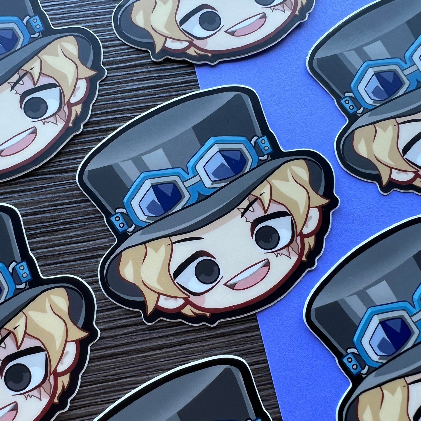 O P 3" Head Stickers