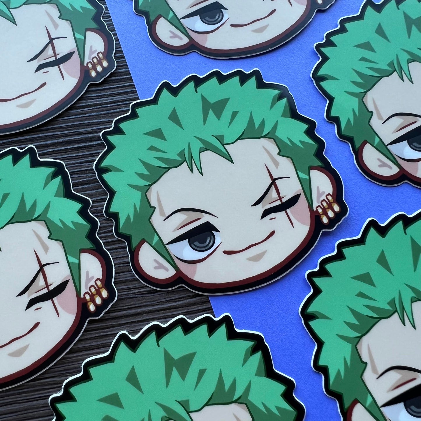 O P 3" Head Stickers