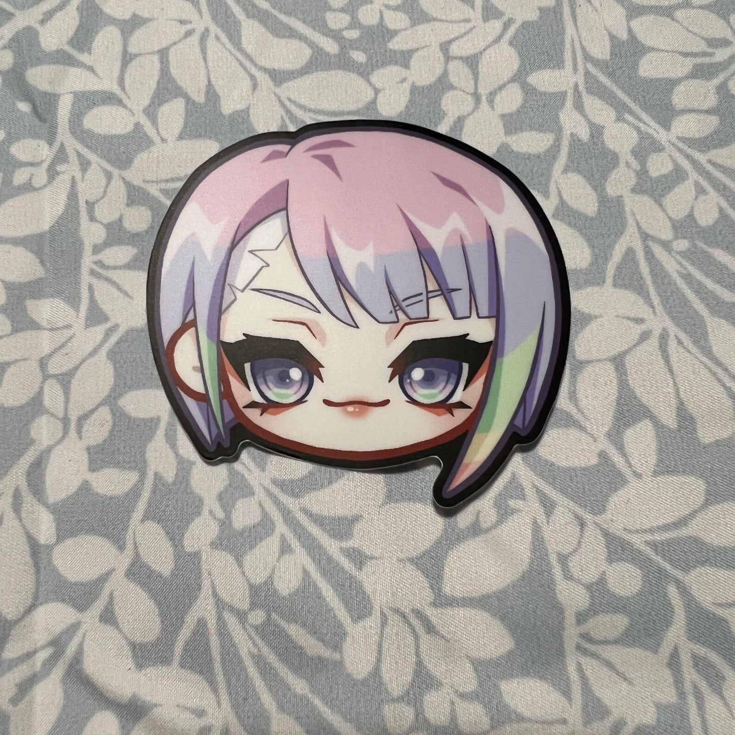 Cyber 3" Head Stickers
