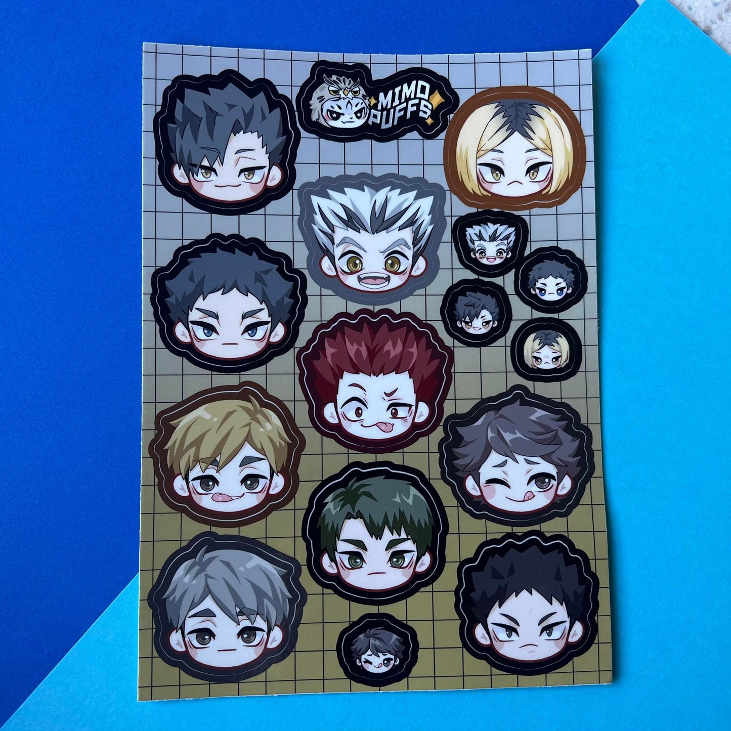 H Q !! Sticker Sheet Vol 2