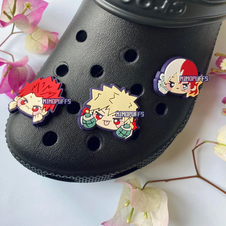 My Hero Academia Charms Jibbitz Shoe Charms Anime