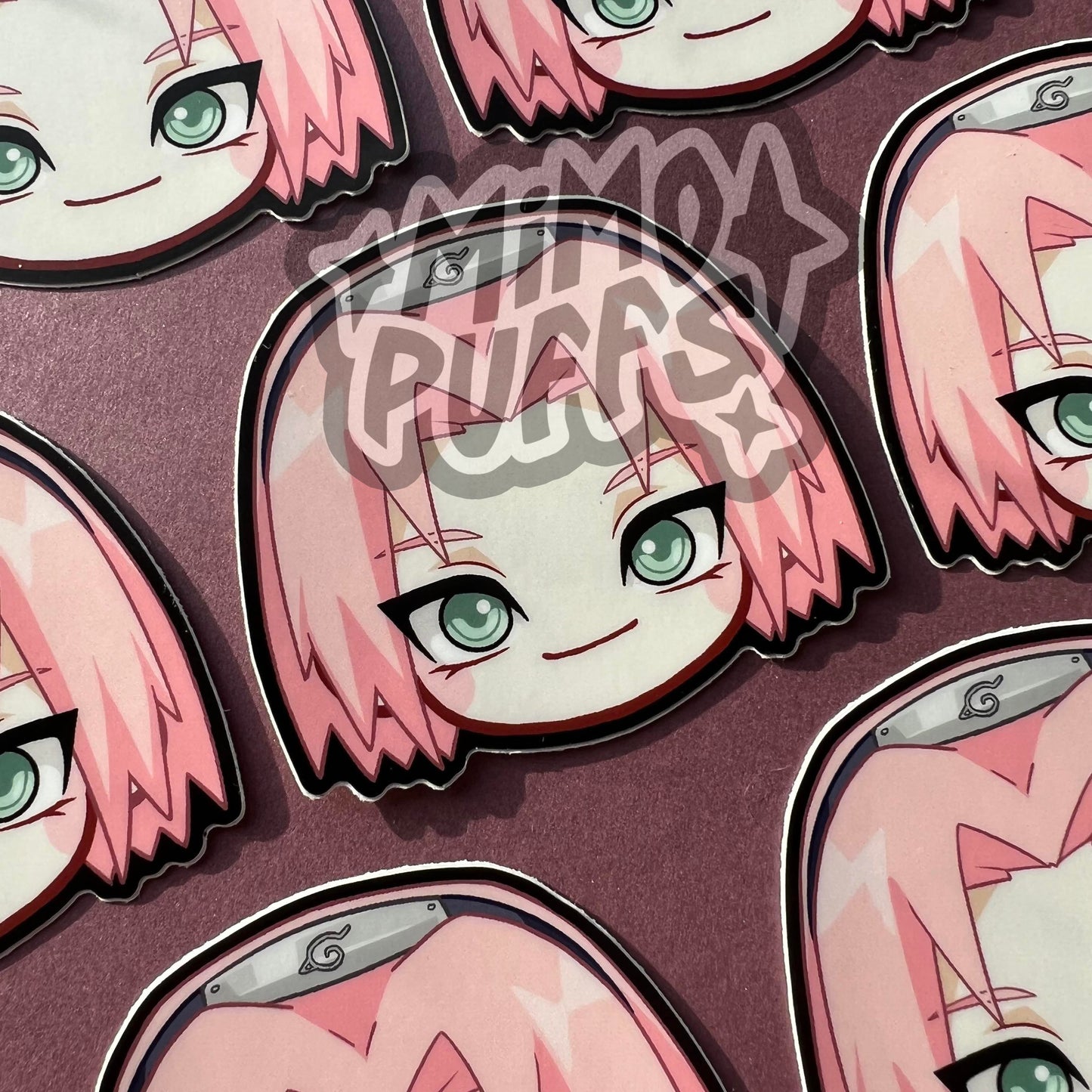 Ninja 3" Head Stickers