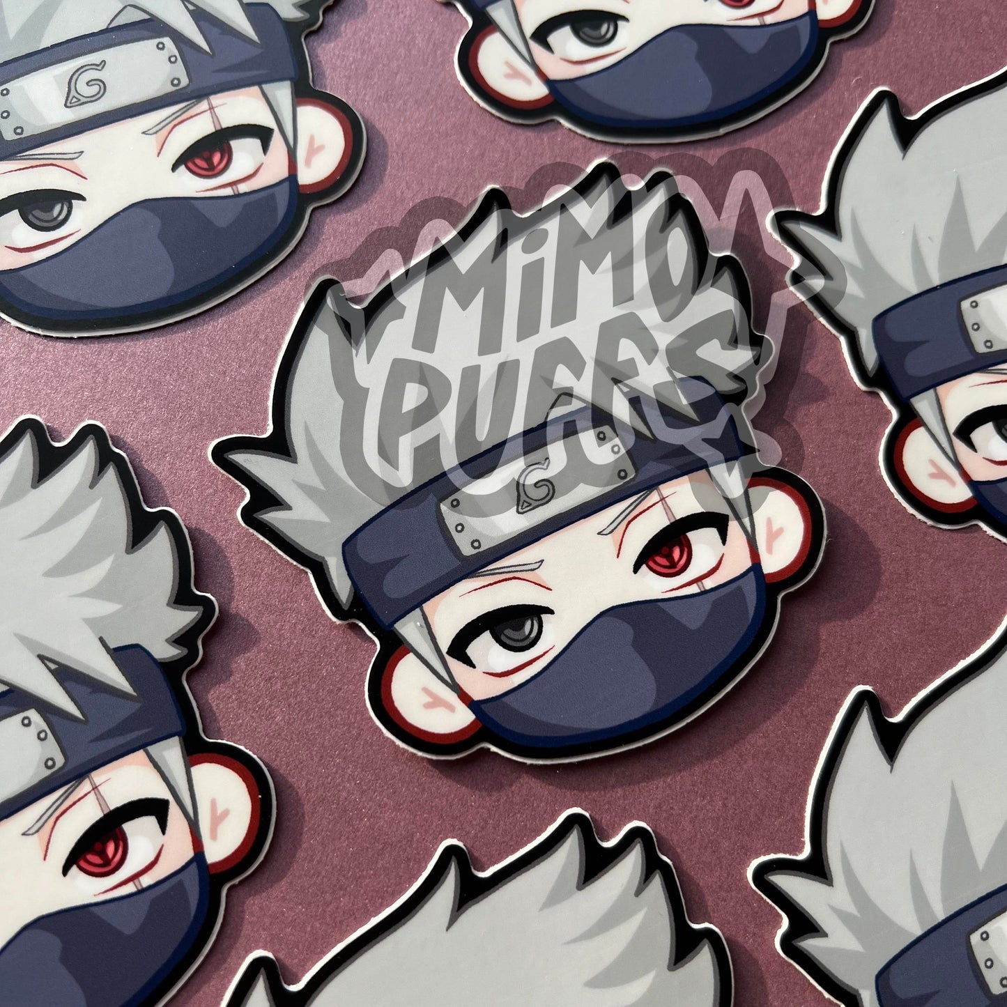 Ninja 3" Head Stickers