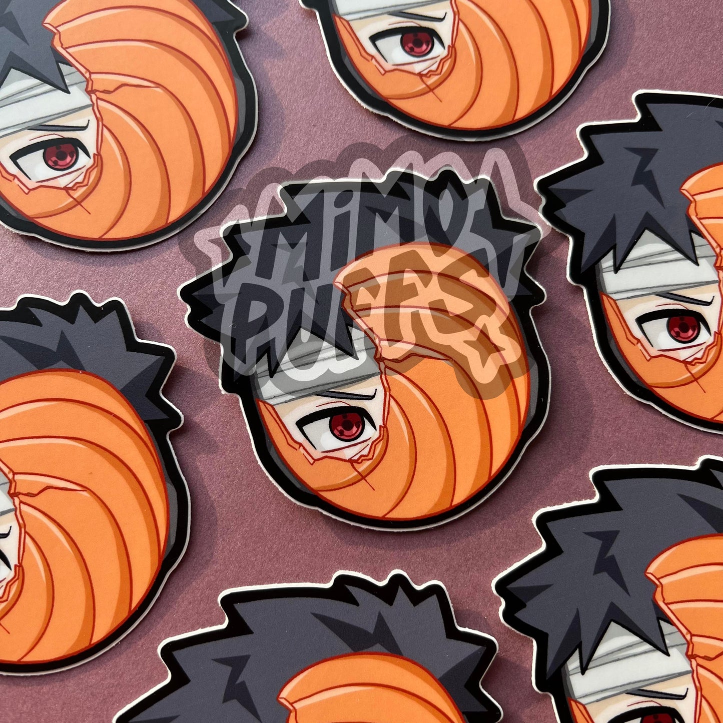 Ninja 3" Head Stickers