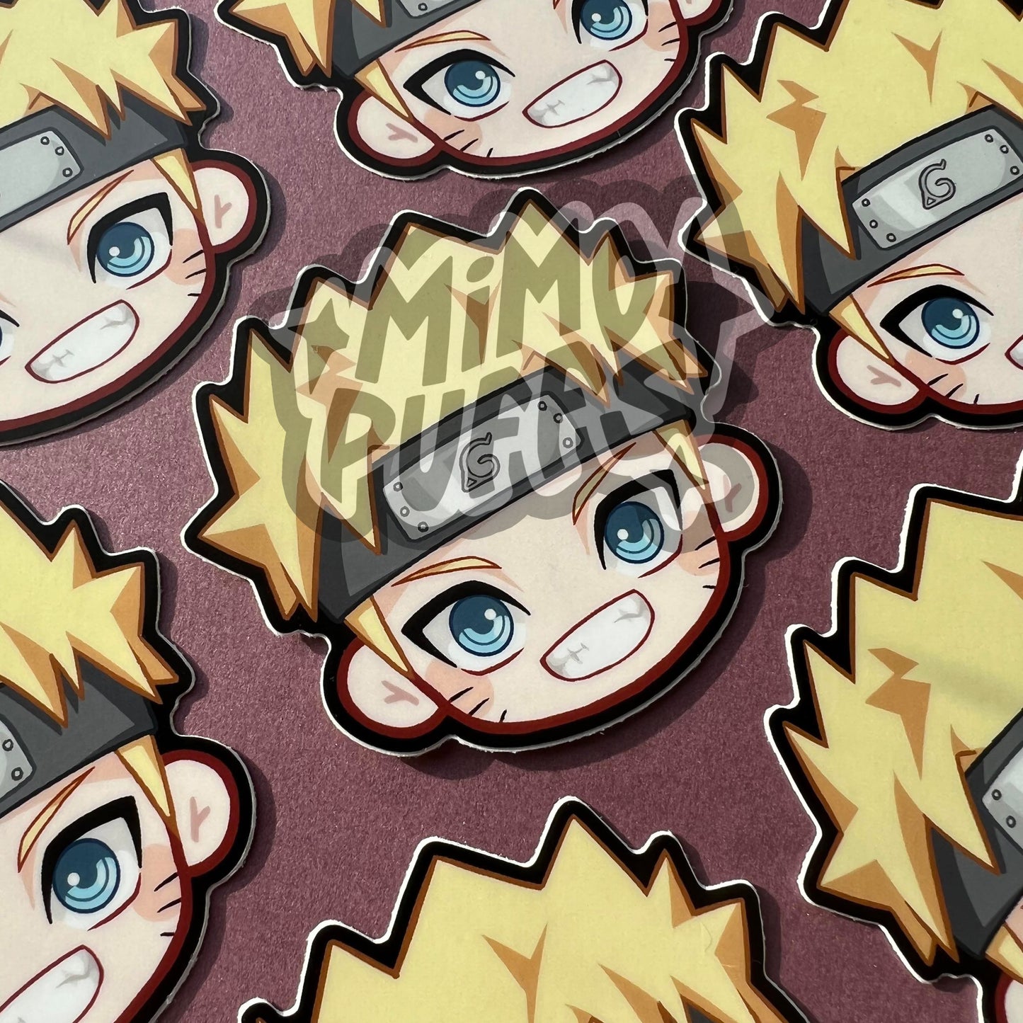 Ninja 3" Head Stickers