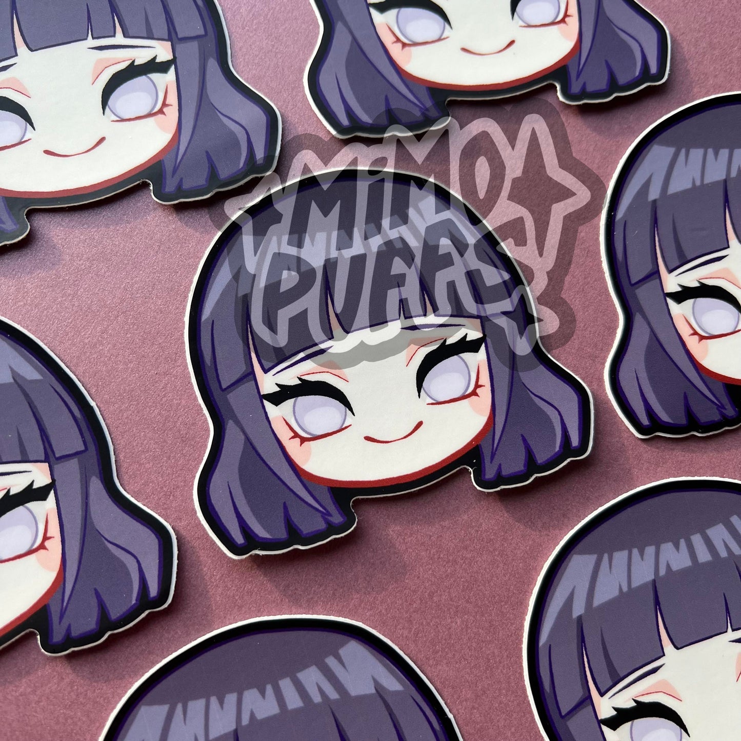 Ninja 3" Head Stickers
