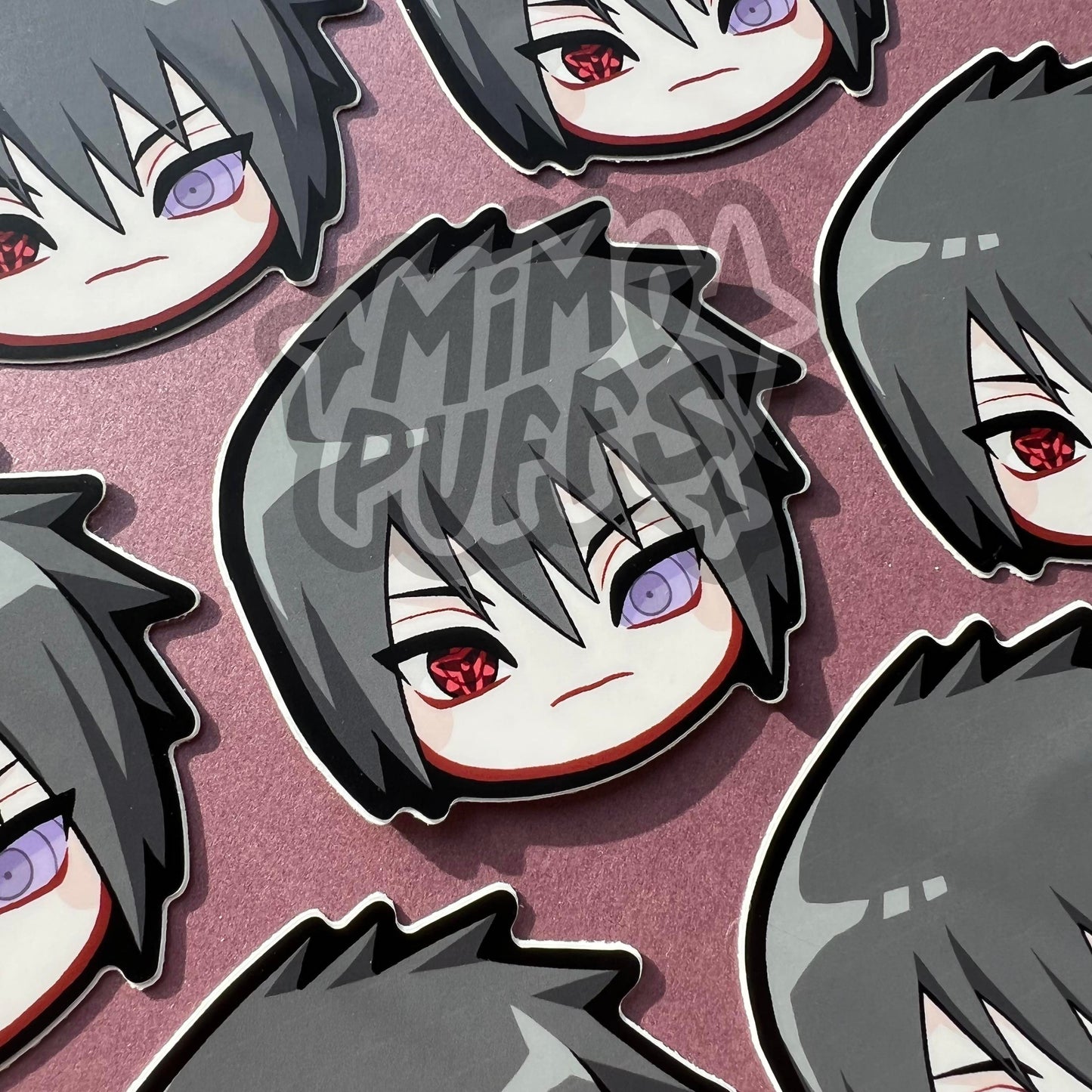 Ninja 3" Head Stickers