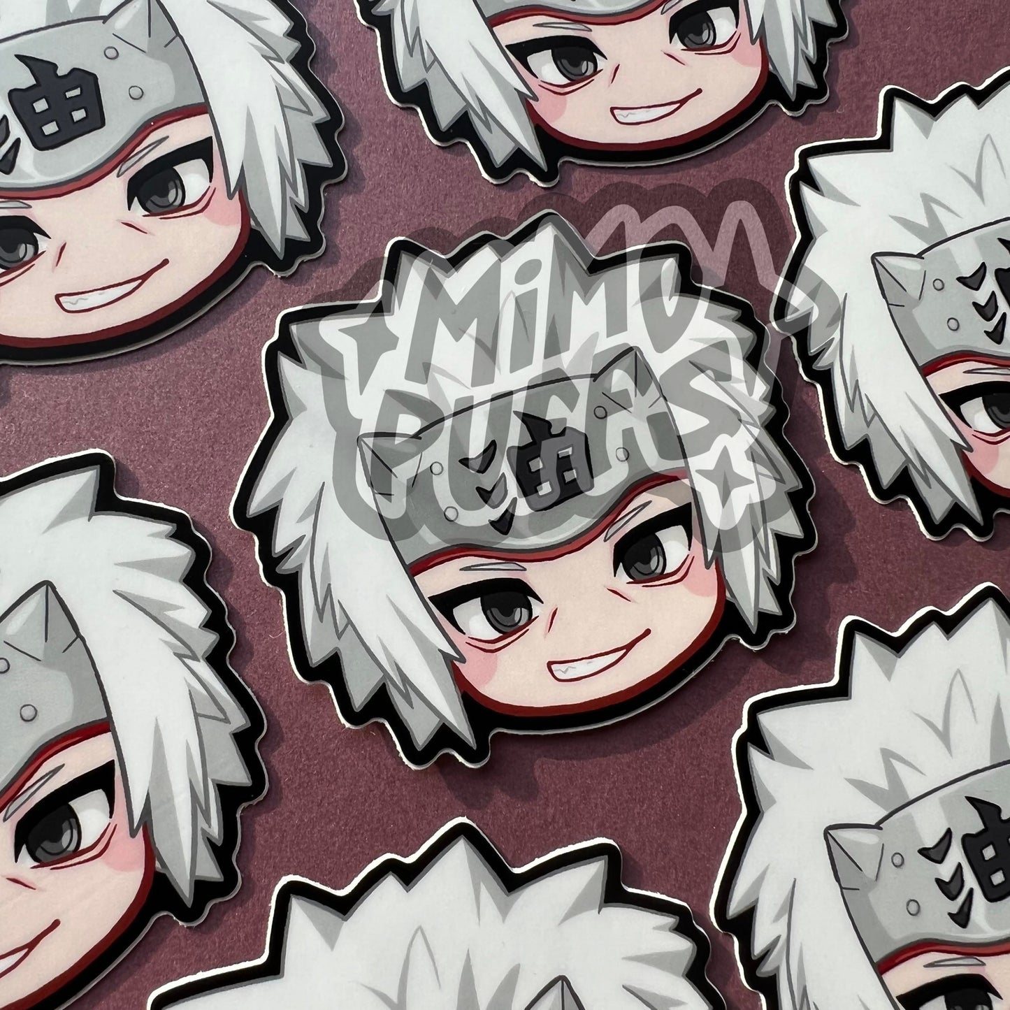 Ninja 3" Head Stickers