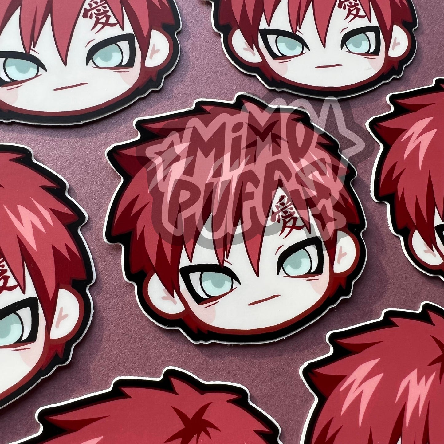 Ninja 3" Head Stickers