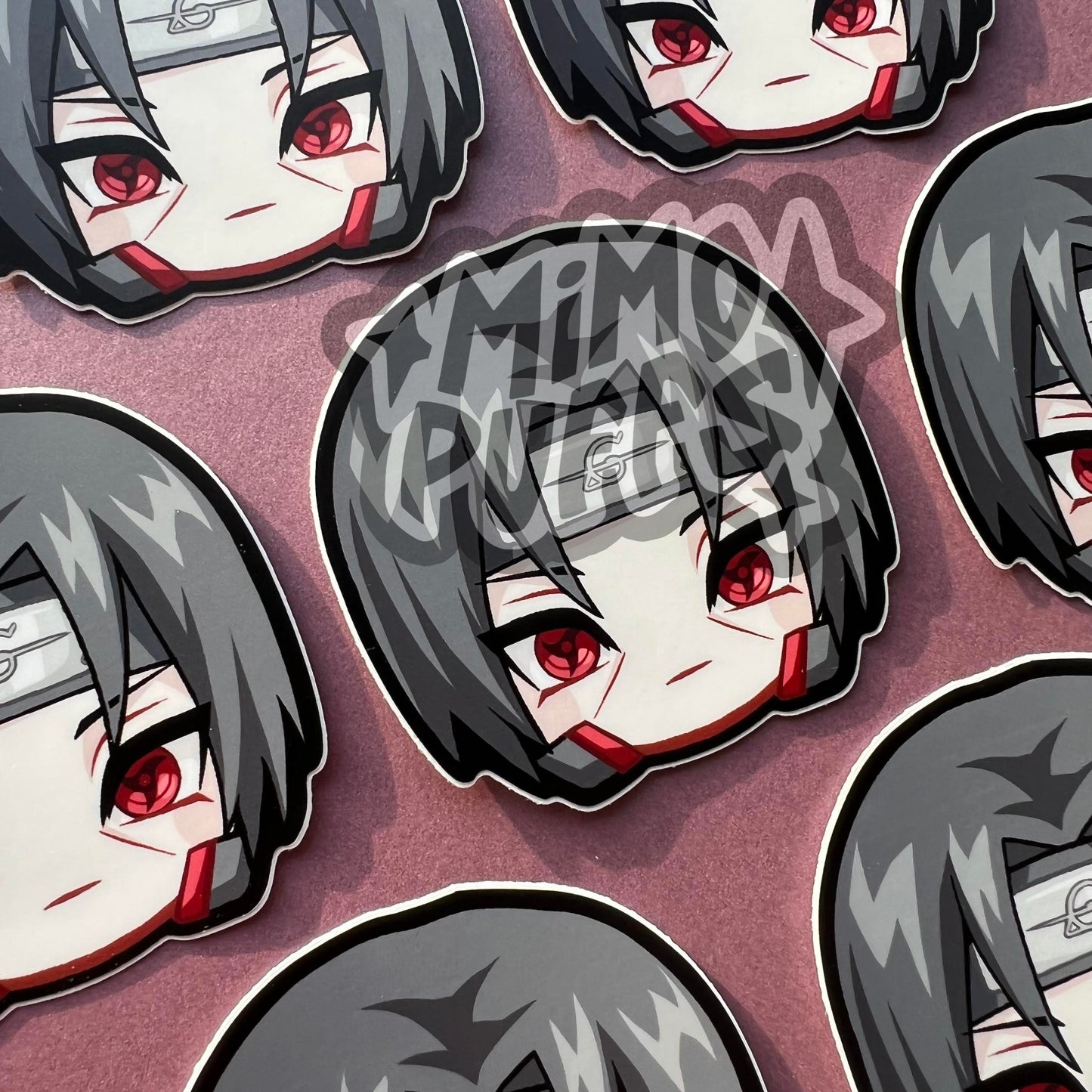 Ninja 3" Head Stickers