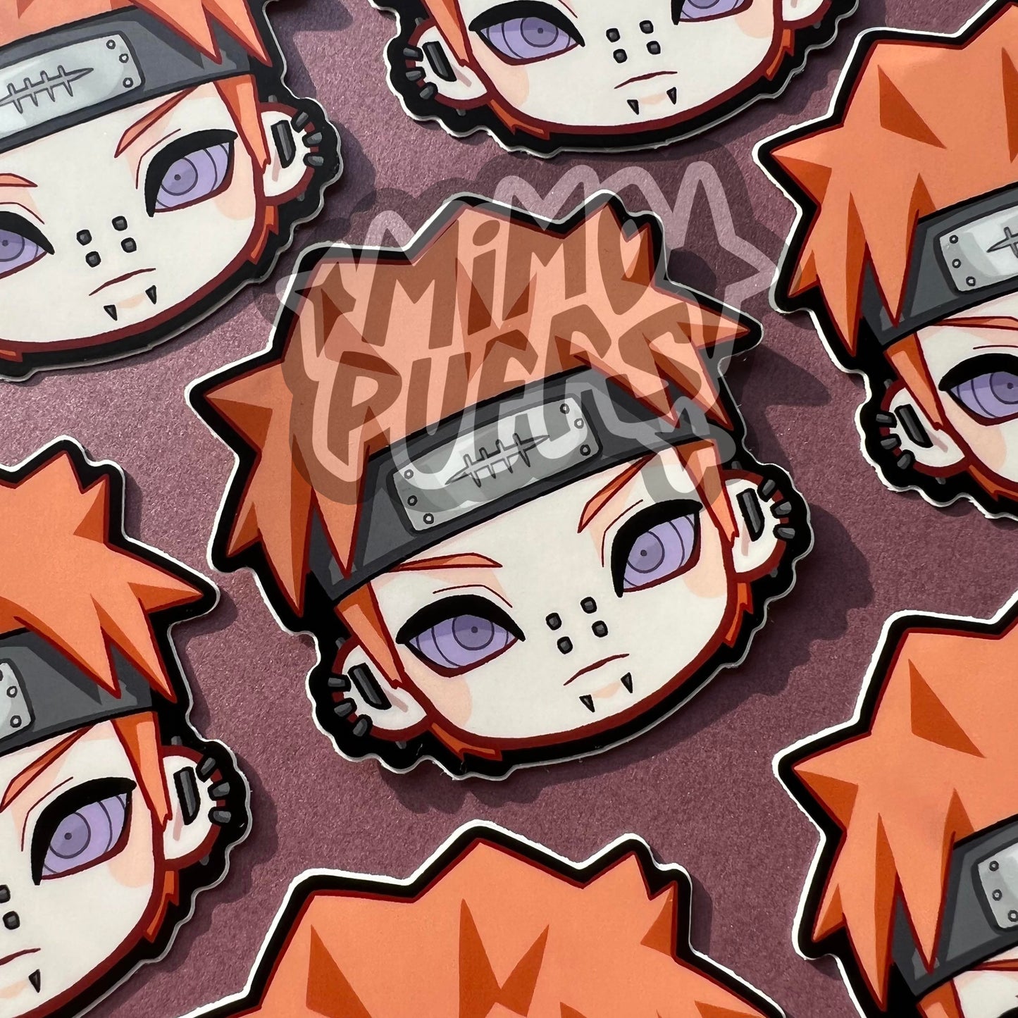 Ninja 3" Head Stickers