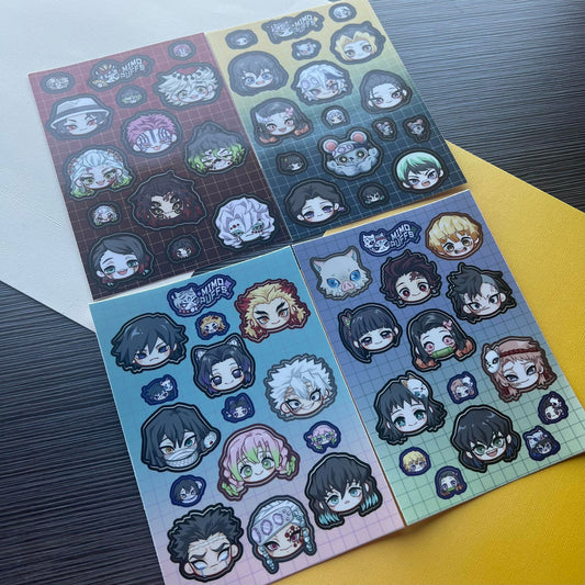 DS Sticker Sheets