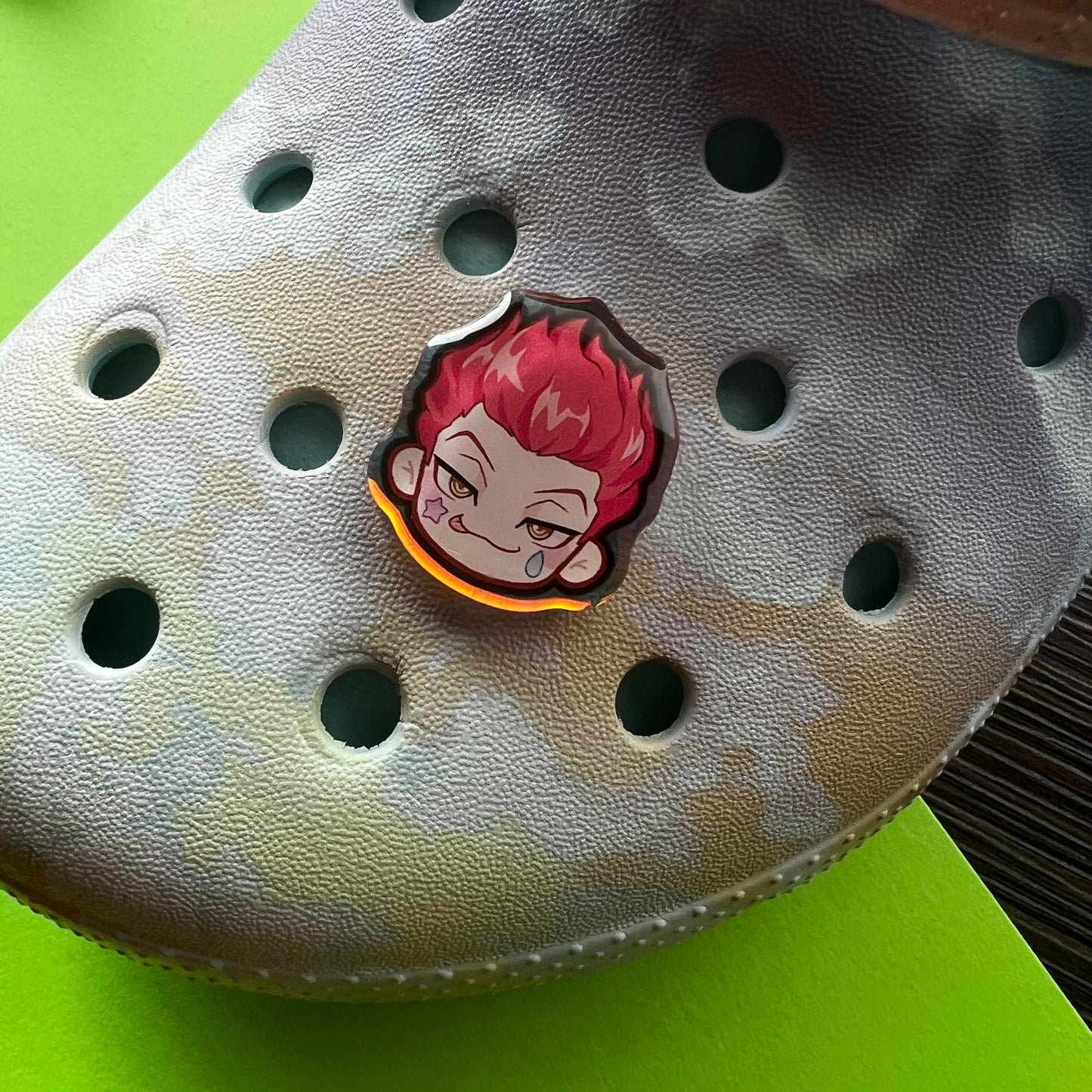 HxH Holographic Croc Charms