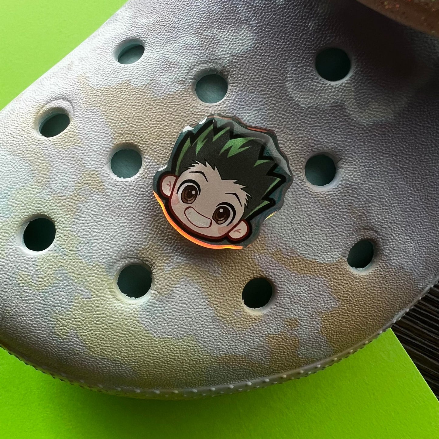 HxH Holographic Croc Charms