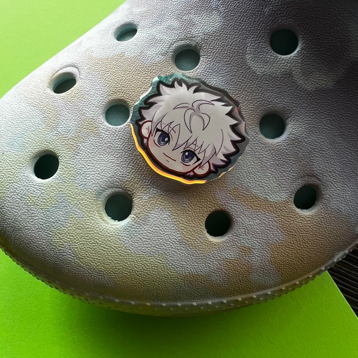 HxH Holographic Croc Charms