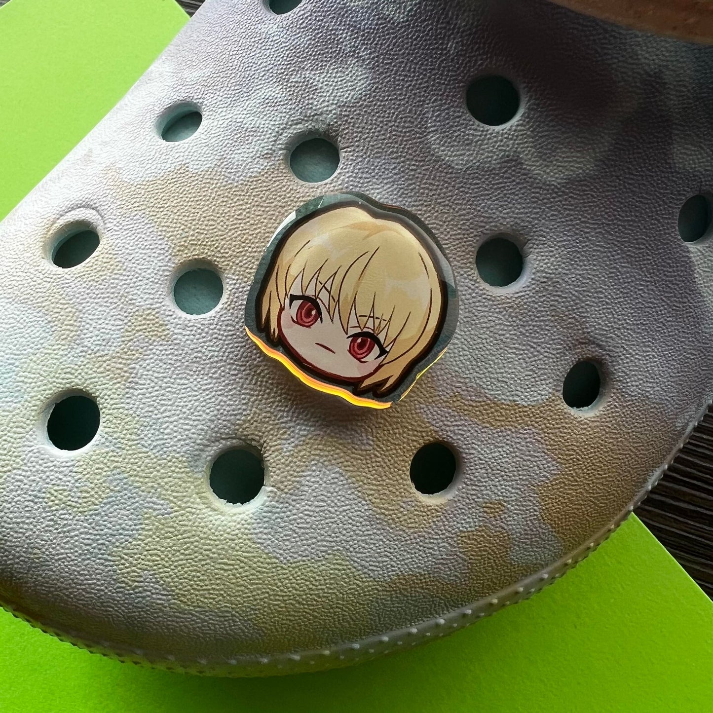 HxH Holographic Croc Charms