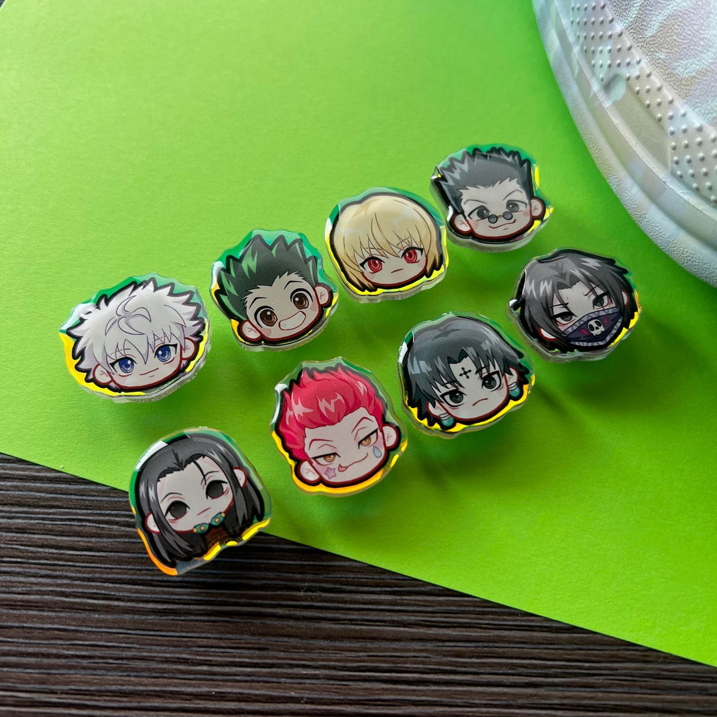 HxH Holographic Croc Charms